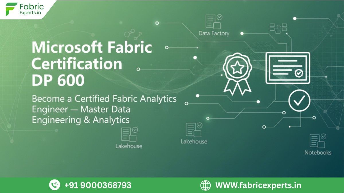 Microsoft Fabric Certification DP 600