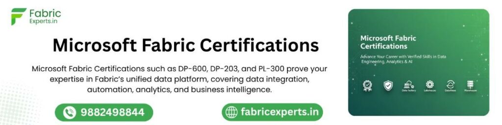 Microsoft Fabric Certifications