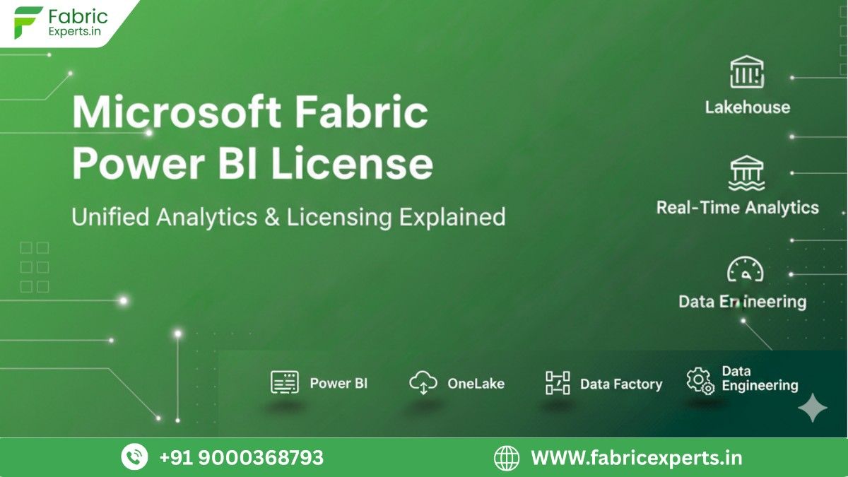 Microsoft Fabric Power BI License