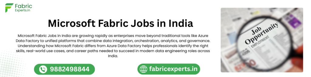 Microsoft Fabric Jobs in India